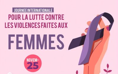 Journée internationale de lutte contre les violences faites aux femmes !