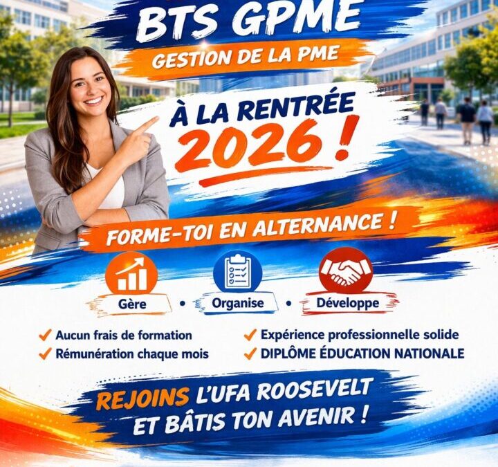 Ouverture du BTS GPME à la rentrée 2026 !